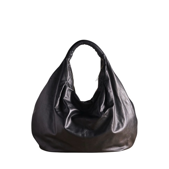 Anthropologie Slouchy Oversized Leather Tote - Picture 2 of 7